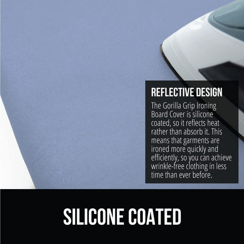 GORILLA GRIP water and stain resistance keeps the cover looking new longer