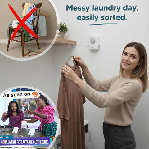 GorillaLine Max space-saving design fits apartments and small rooms.