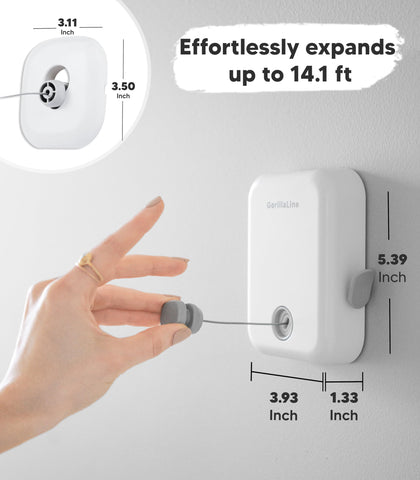 GorillaLine space-saving design keeps closets tidy