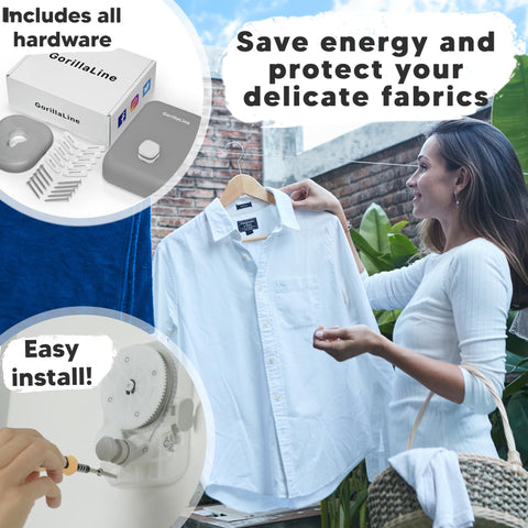 GorillaLine stainless-steel housing provides durable, modern design