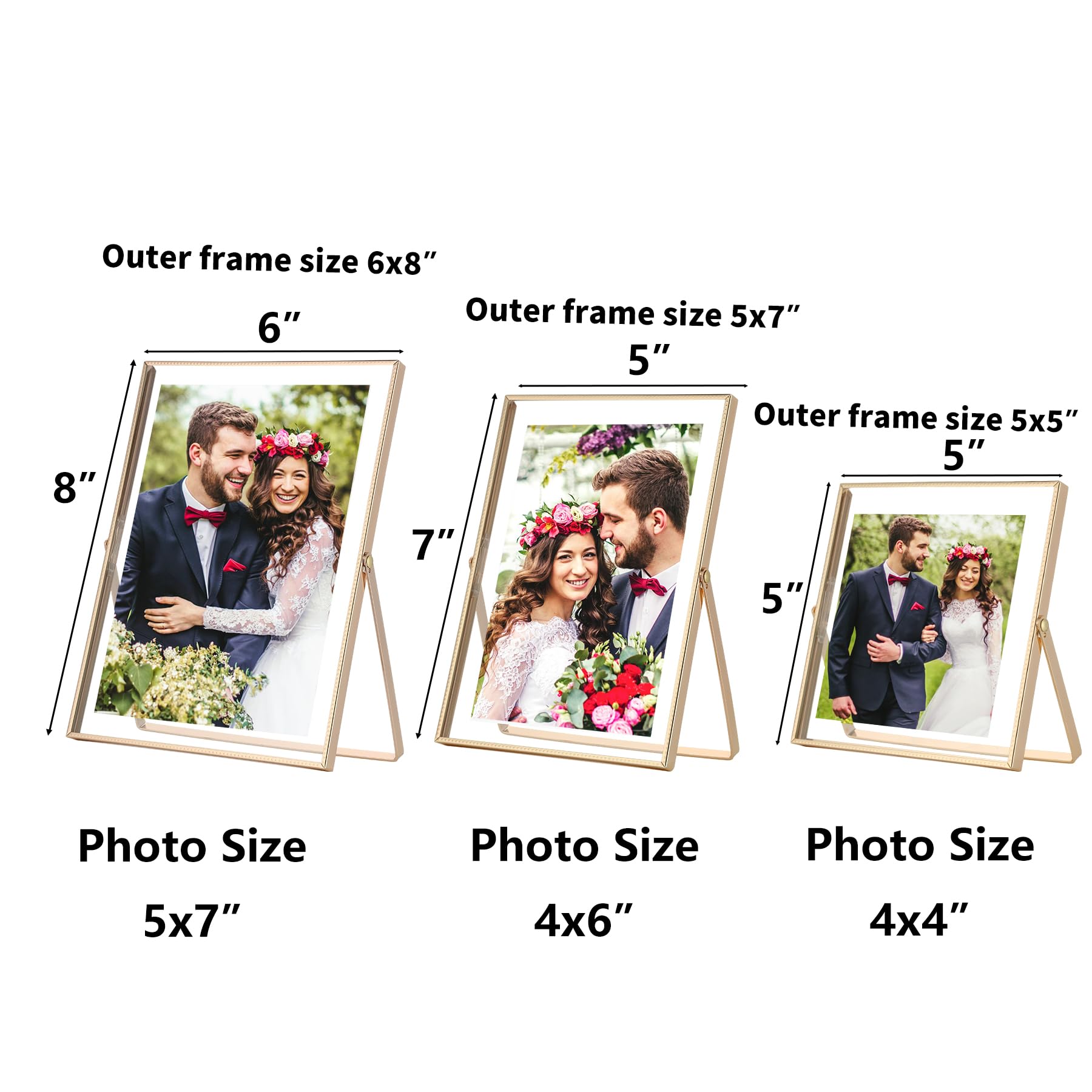 GorYeeFine table-top display setup highlighting three-frame arrangement.