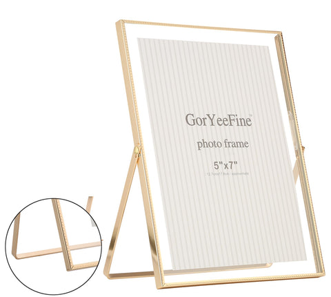 GorYeeFine wedding decor with gold floating frames on a mantel.