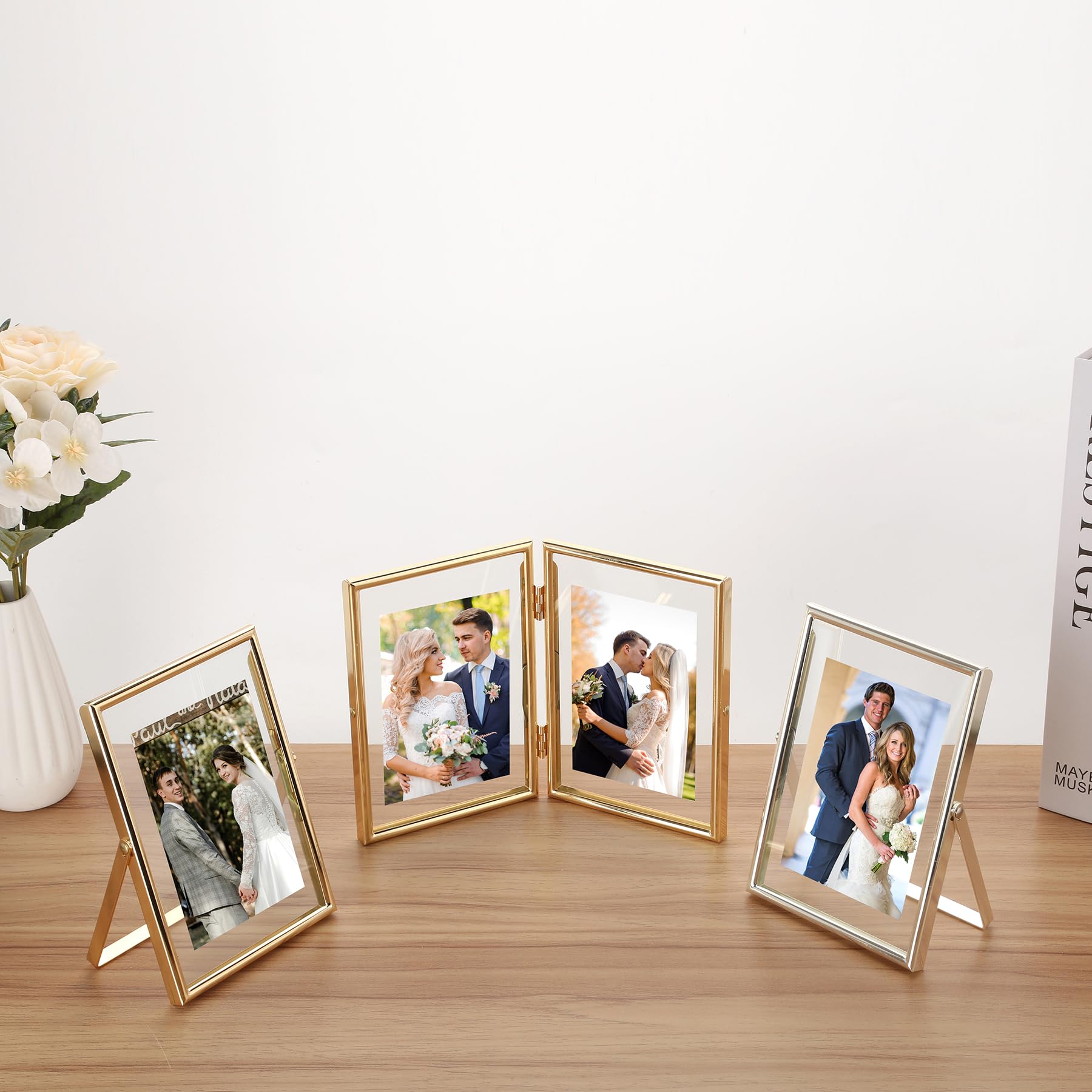 GorYeeFine gold frame presented as a classy wedding gift idea.