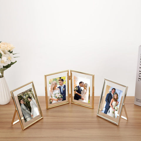 GorYeeFine gold frame presented as a classy wedding gift idea.