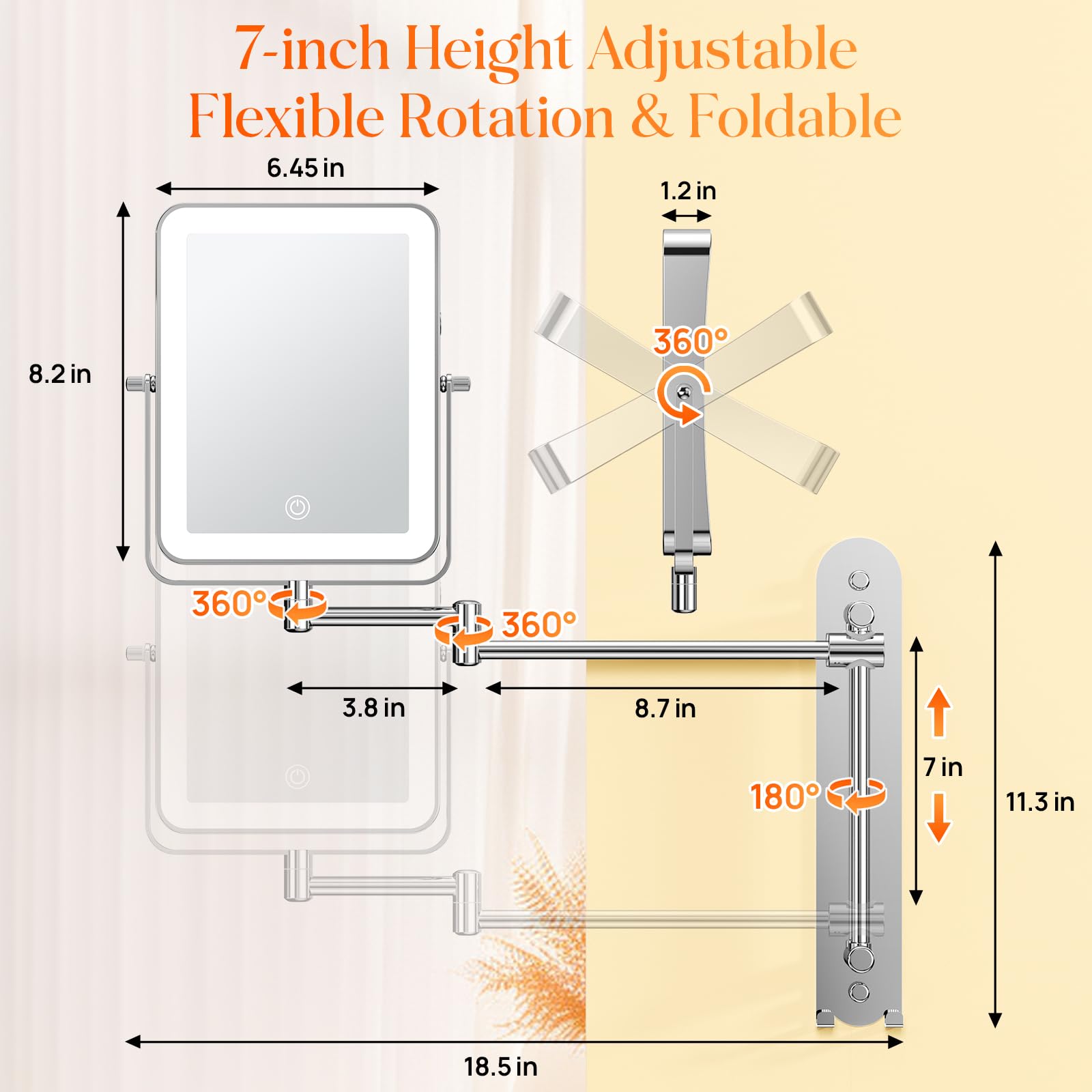 Gospire double-hook design close-up showing space-saving organization in the bathroom.