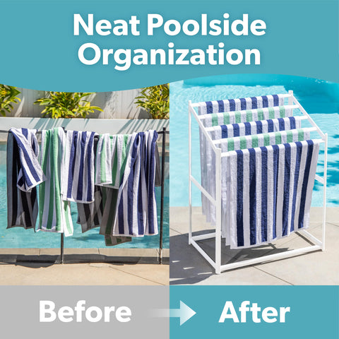 GoSports easy-clean design cleans with a damp cloth after pool days.