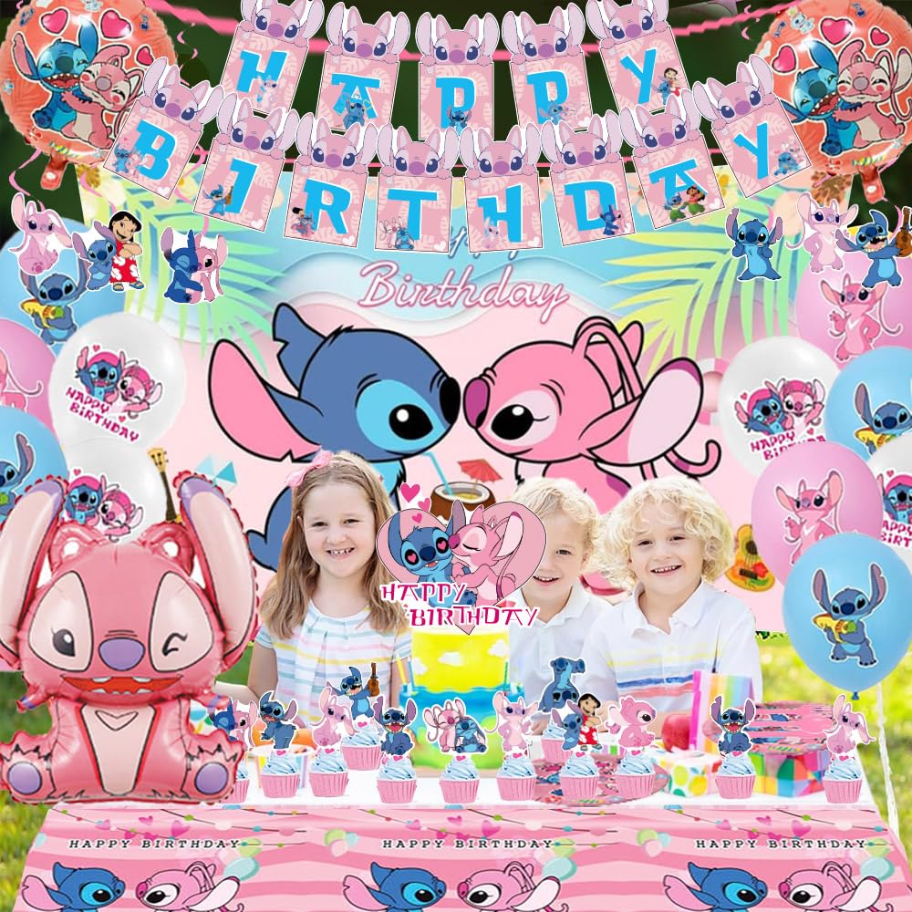 GOTOFUN pink cartoon balloons brighten spaces for a joyful birthday celebration.