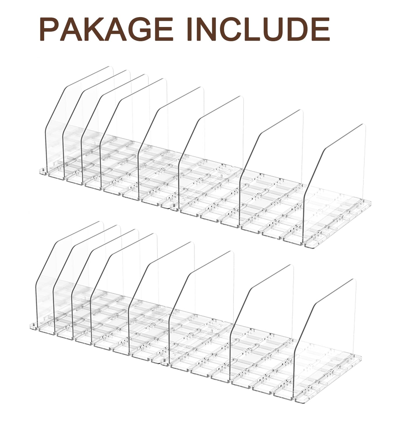 Transparent design makes bag retrieval fast and enjoyable.