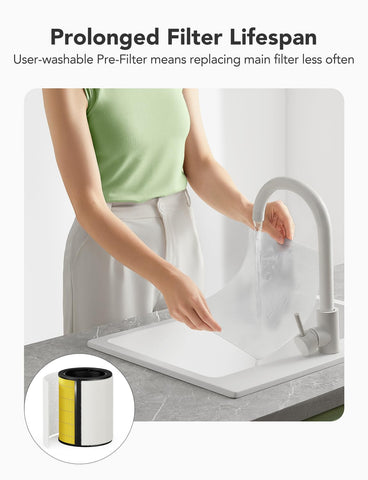 GoveeLife H7122 large purification area demonstrates wide coverage.
