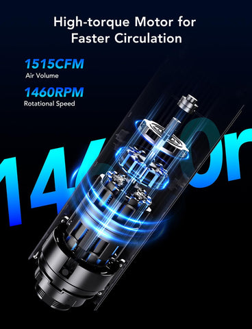 GoveeLife quiet brushless motor for low-noise nighttime use