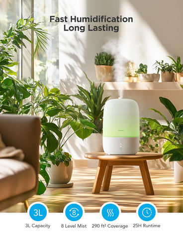 GoveeLife whisper-quiet night light and subtle glow