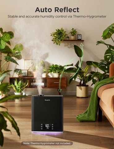 GoveeLife humidifier app control and Wi‑Fi setup for remote use.