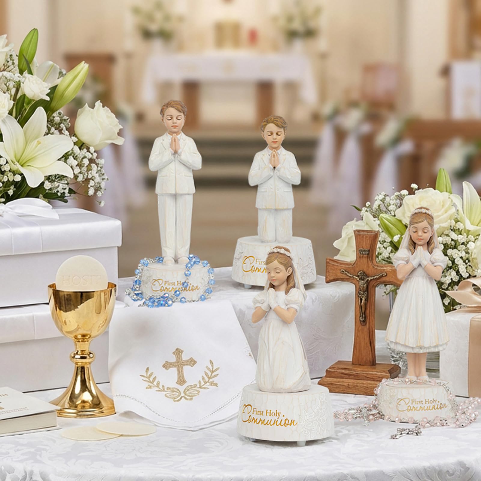 Grace4Joy display-ready music box—ideal for shelf or prayer corner.