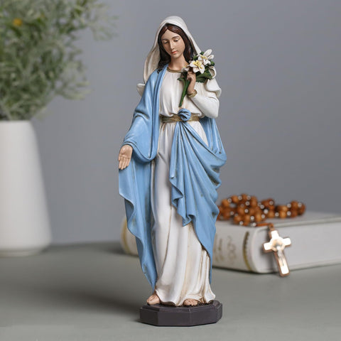 Grace4Joy Virgin Mary statue shown as a thoughtful gift-ready piece