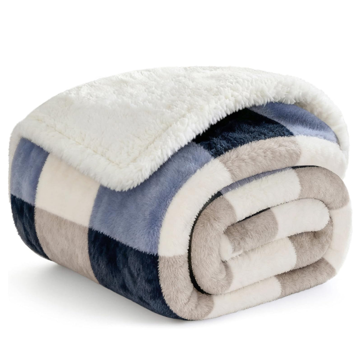 Gracelife sherpa throw on couch for cozy movie nights