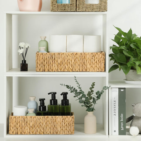 Graciadeco FSC-certified water hyacinth basket made from natural materials