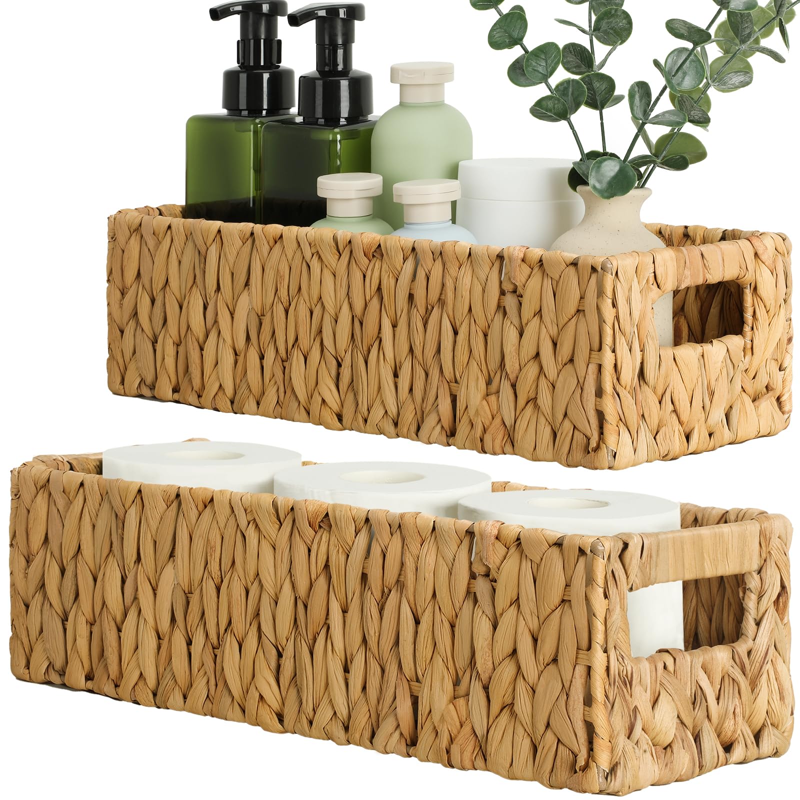 Graciadeco nesting basket in bathroom for stylish storage