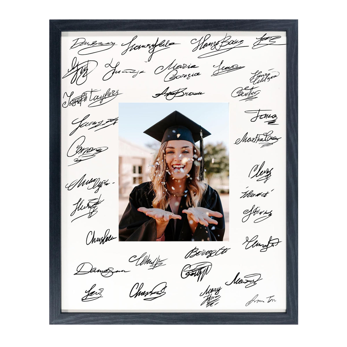 GraduatePro 16x20 signature frame with wood front showcases an 8x10 photo beautifully.