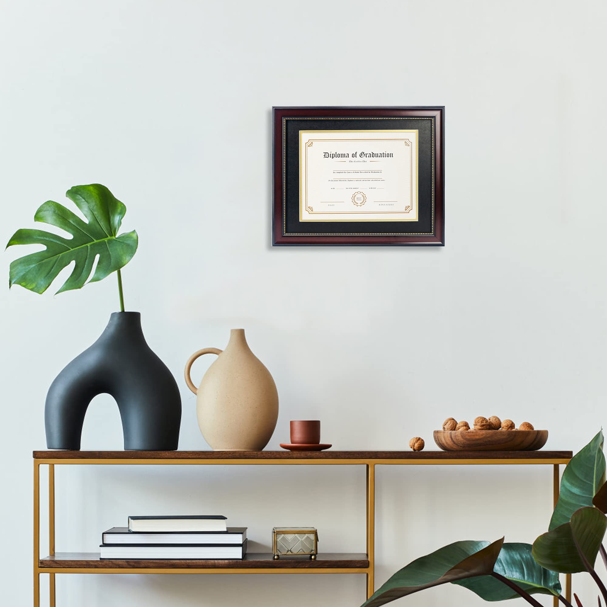 GraduatePro gift-ready diploma frame set for grads and professionals