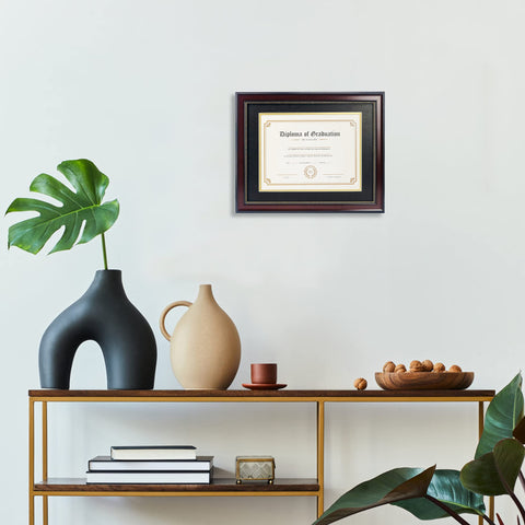 GraduatePro gift-ready diploma frame set for grads and professionals