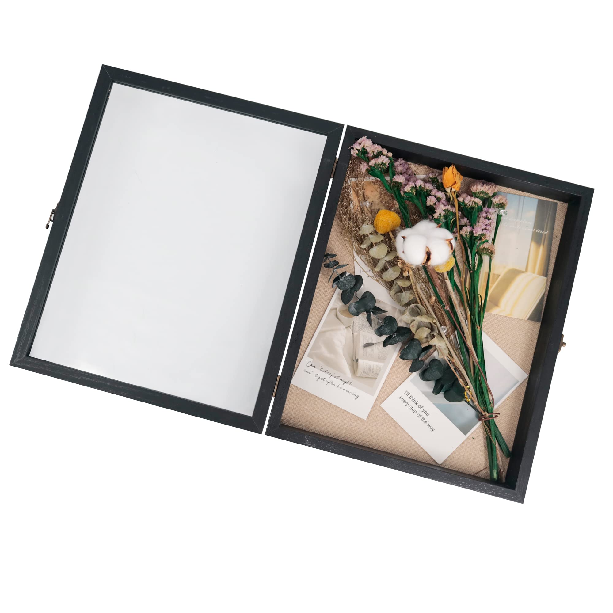 GraduatePro frame highlights rustic wood design suitable for living room or hallway.
