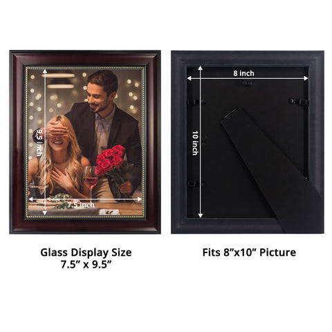 GraduatePro two-pack wooden picture frames offer versatile display options