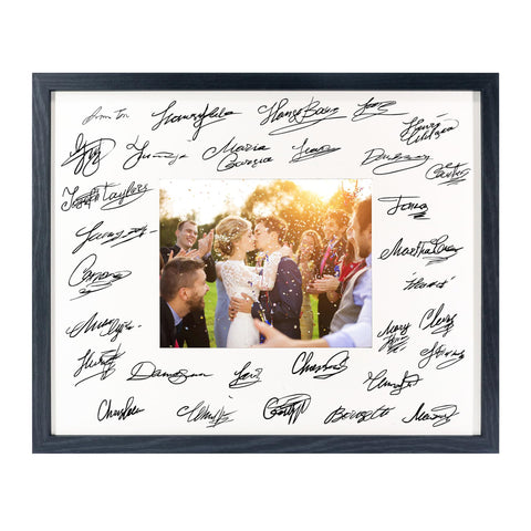 GraduatePro white mat opening fits 8x10 photos with elegant framing.