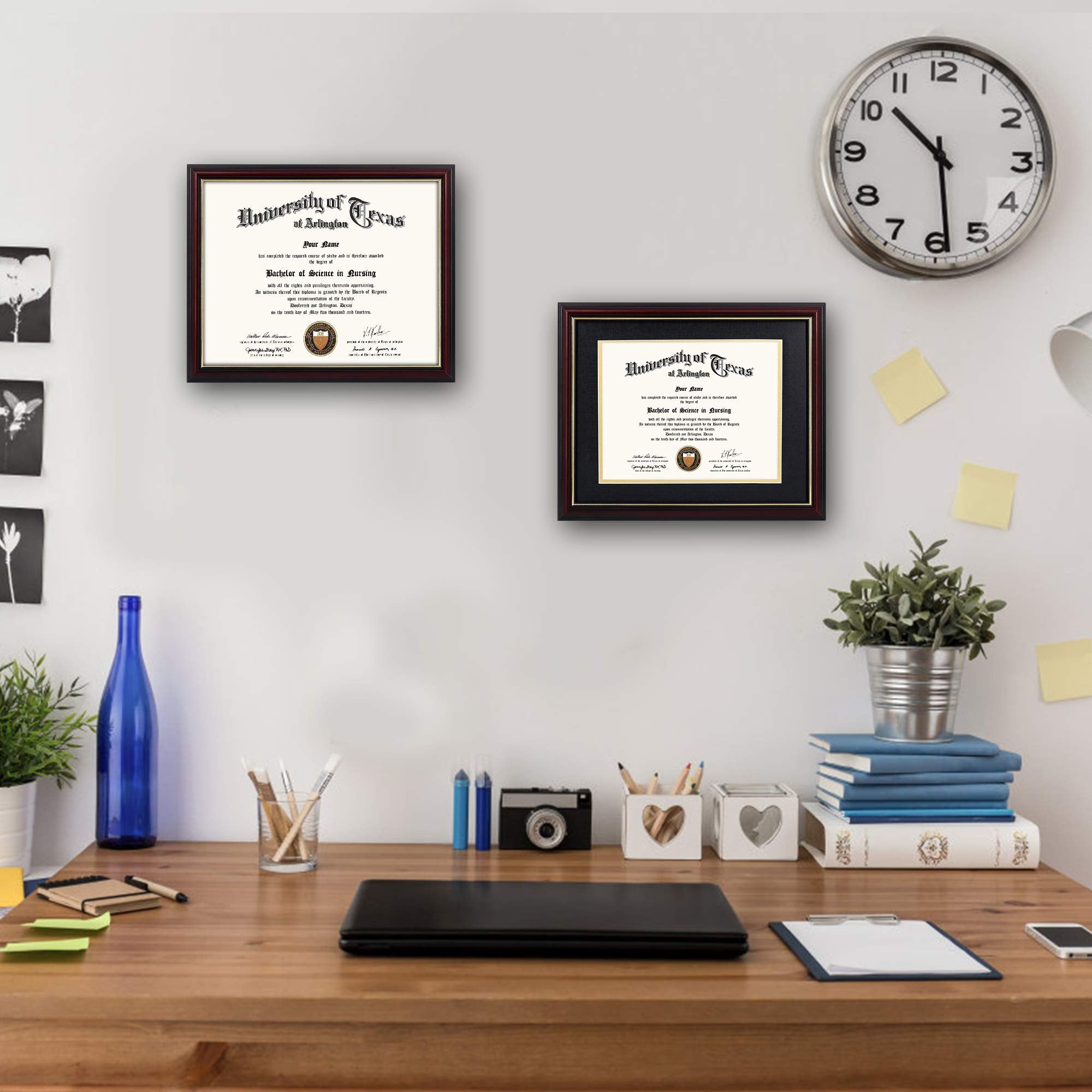 GraduationMall 1.25-inch molding detail adds premium framing touch