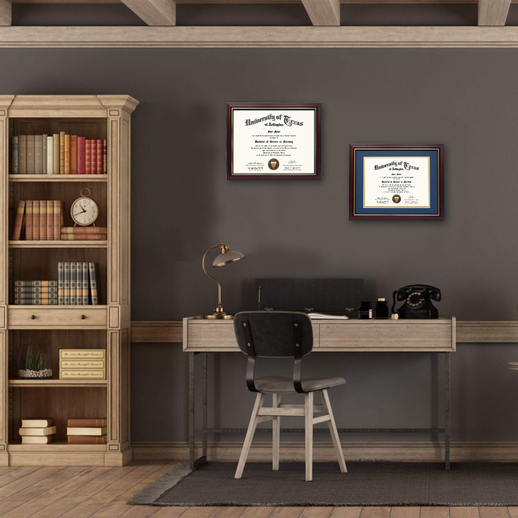 GraduationMall 11x14 frame without mat for diplomas