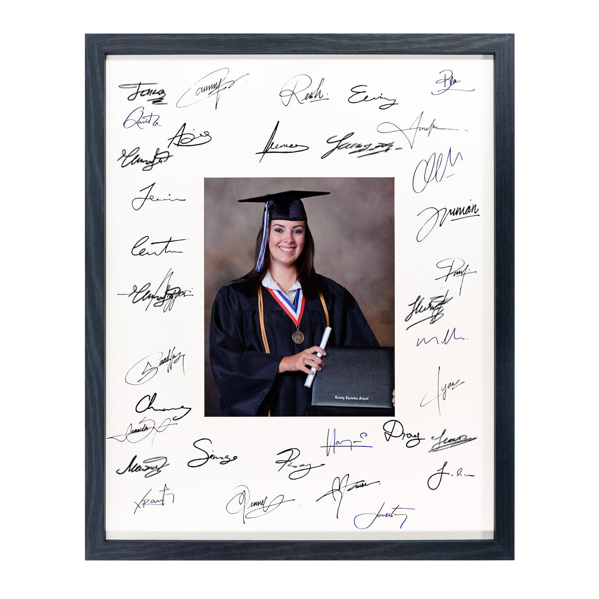 GraduationMall 16x20 signature frame front view ideal for wedding and graduation memories.