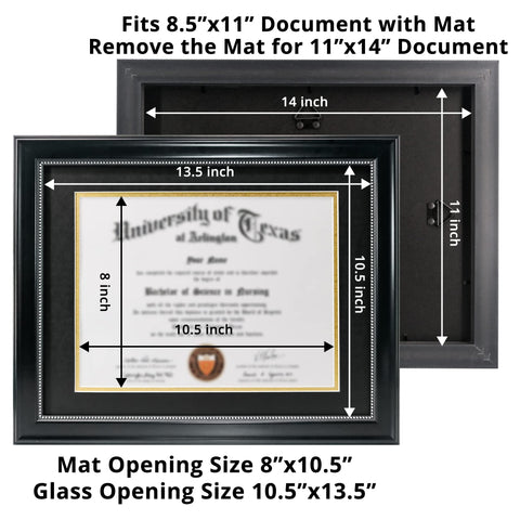 GraduationMall clear glass protection shields photos from dust and scratches