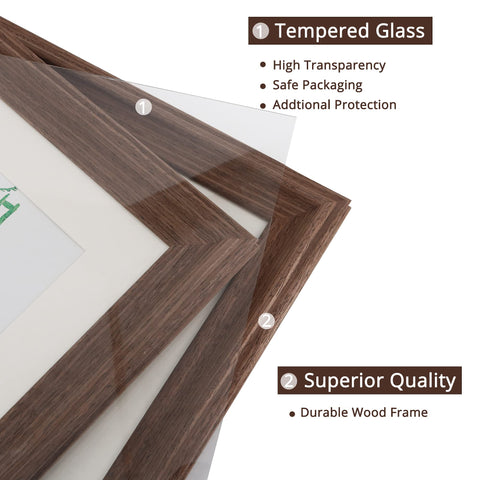 GraduationMall easel-back frame for tabletop display, quick setup anywhere