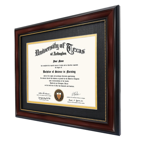 GraduationMall molding detail highlights a 1.25-inch width and 1-inch depth.