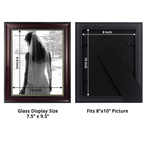 GraduationMall wall mountable frame supports vertical or horizontal layouts