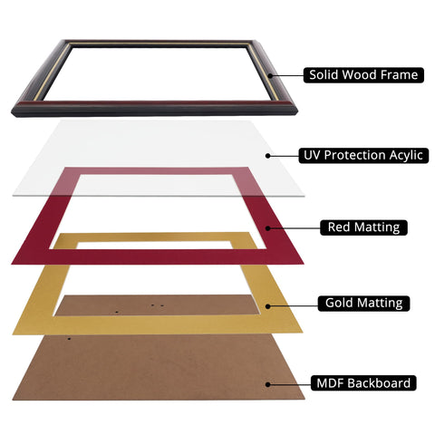 GraduationMall wall-mount option allows horizontal or vertical hanging.
