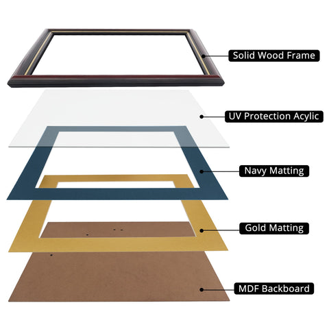 GraduationMall vertical wall mount for space-saving display