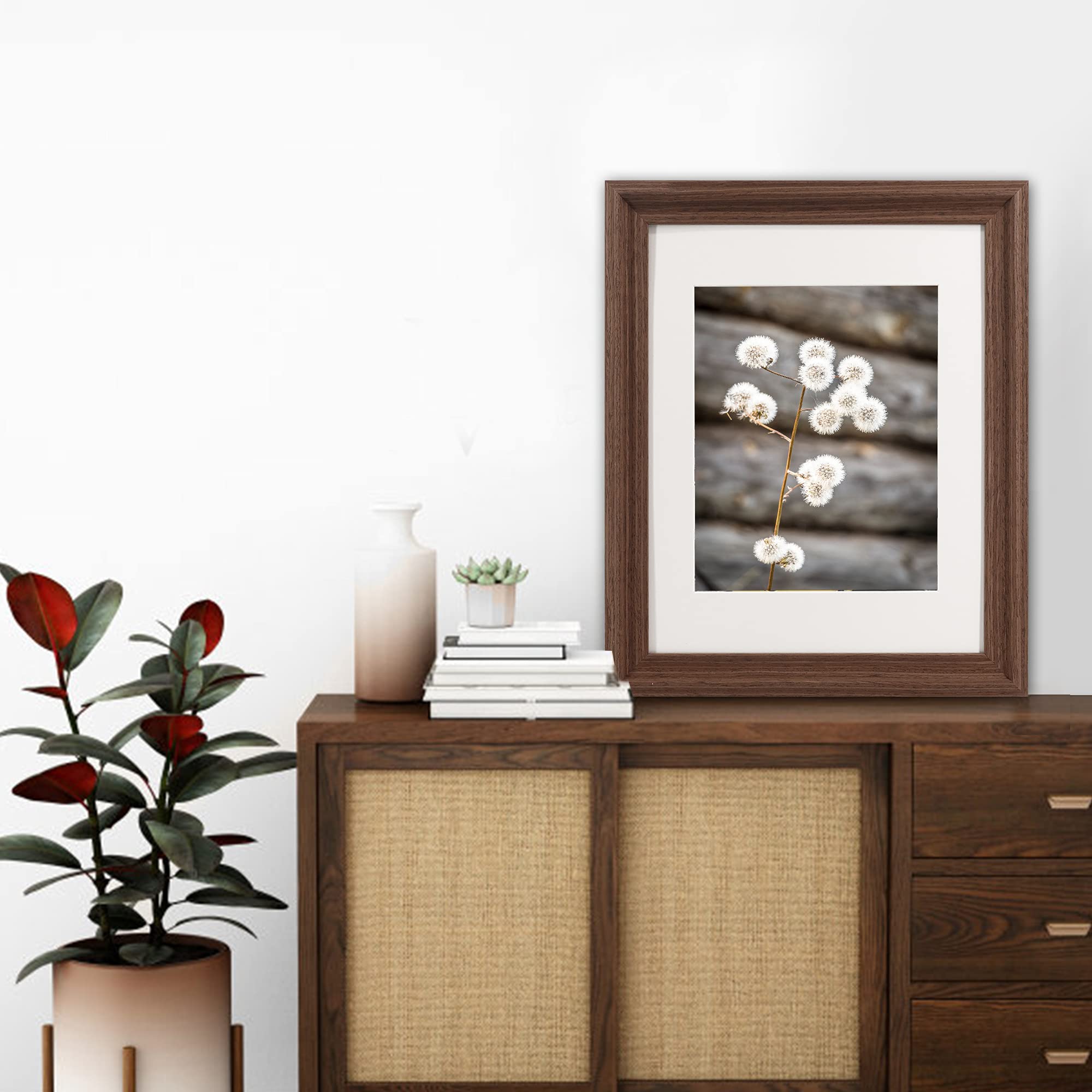 GraduationMall wood grain finish adds natural warmth to home or office