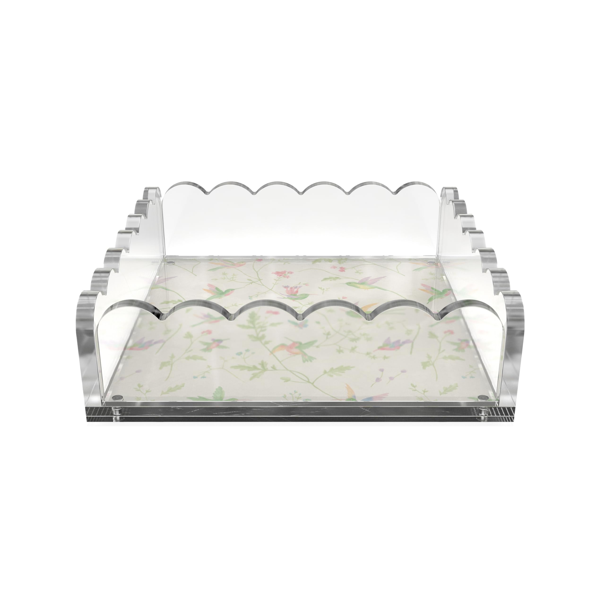 Graham Design living room decor tray adds modern elegance.