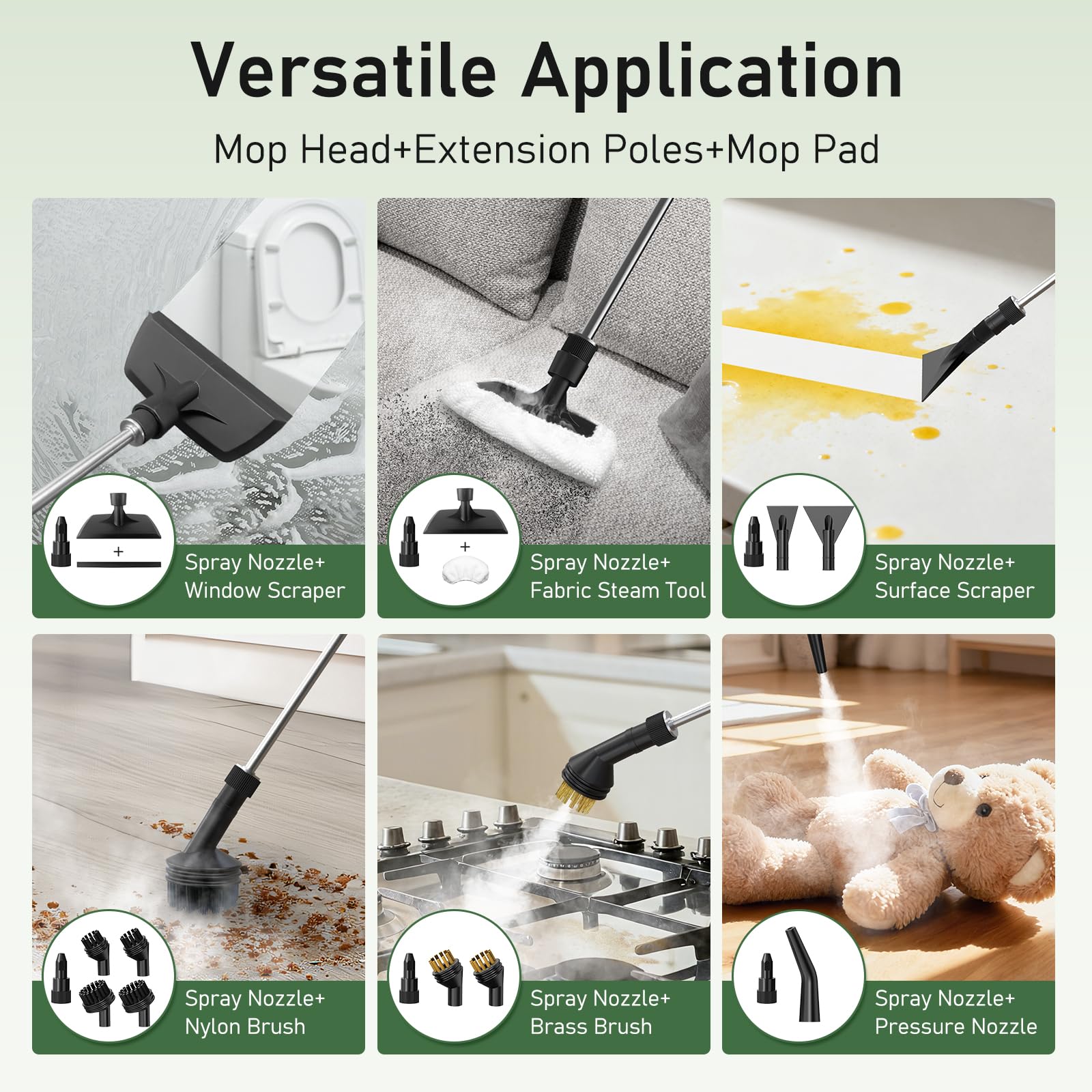 Granarbol 37-piece kit covers floors, upholstery, windows and cars