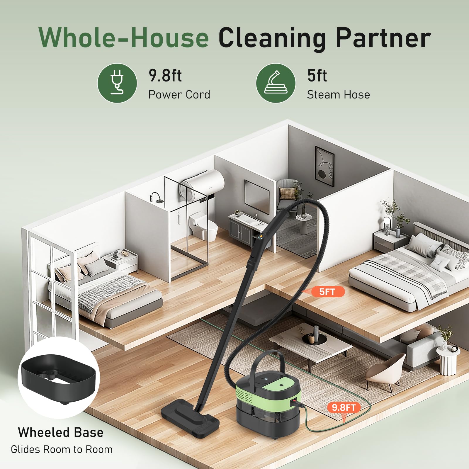 Granarbol chemical-free cleaning on surfaces without detergents