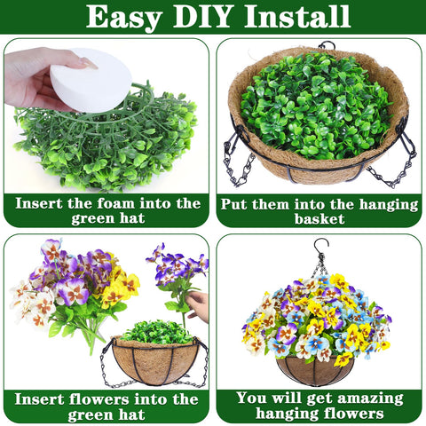 Grandeal all season décor stays colorful year round without watering.