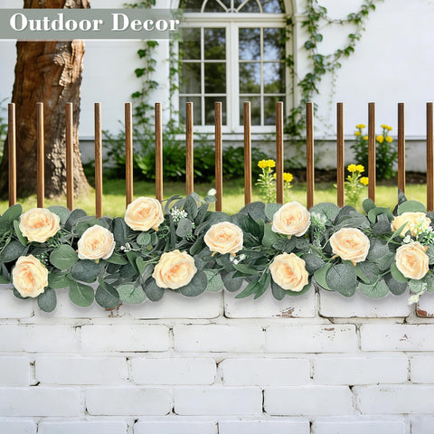 Grandeal versatile garland for mantels, walls, and table runners.