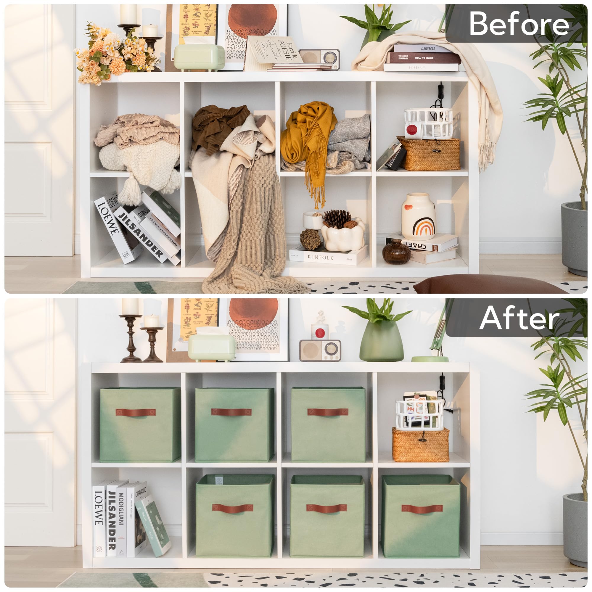 GRANNY SAYS six pack cube storage for organized kids rooms.