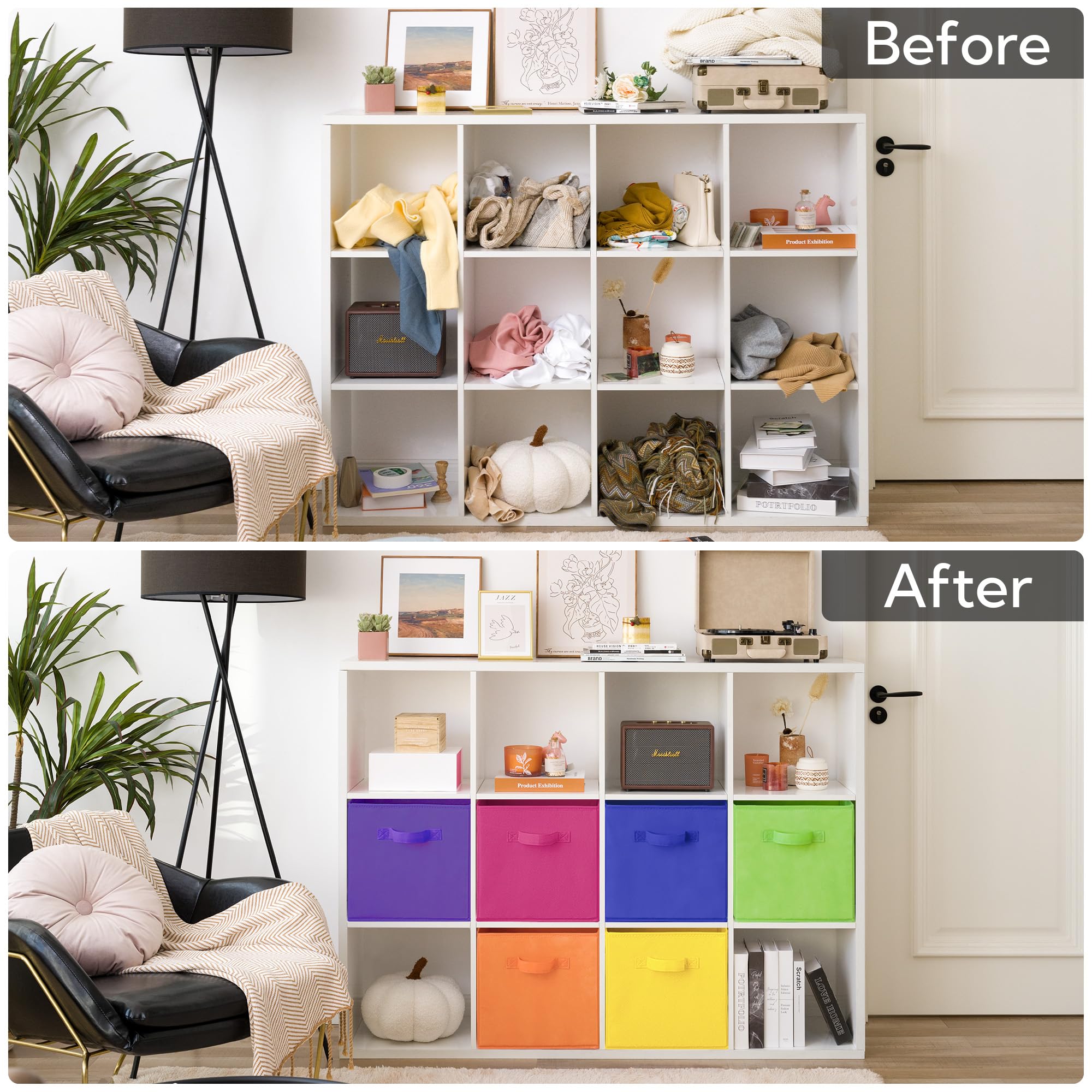 GRANNY SAYS cube-bin organization for classroom or home office