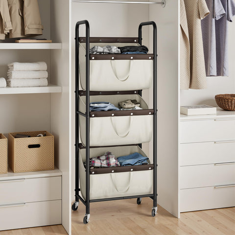 GRANNY SAYS 3-tier sorter in beige, organizes colors and fabrics for simple sorting