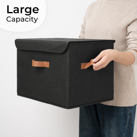 GRANNY SAYS foldable bin collapses flat for compact storage