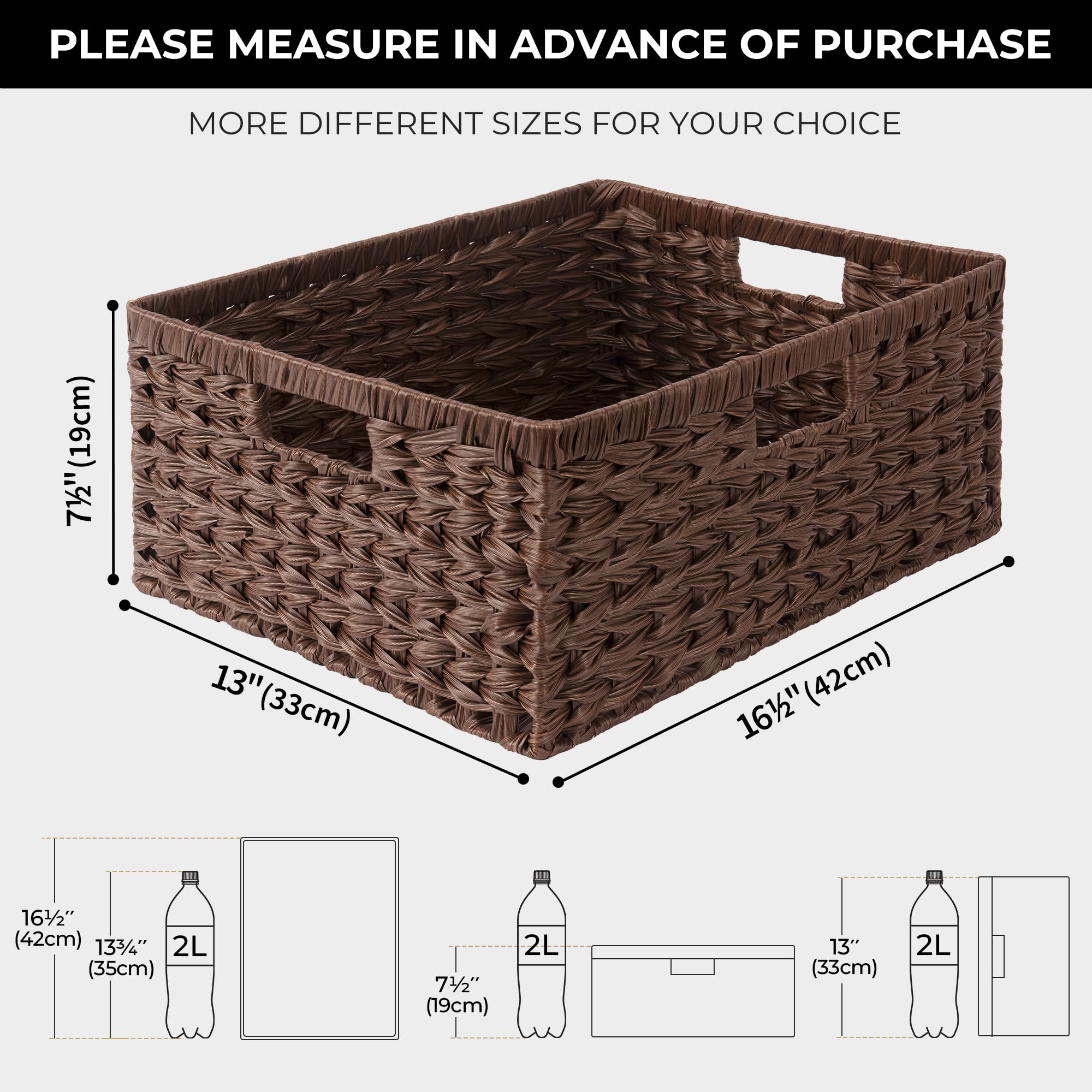 GRANNY SAYS versatile storage basket ideal for pantry organization