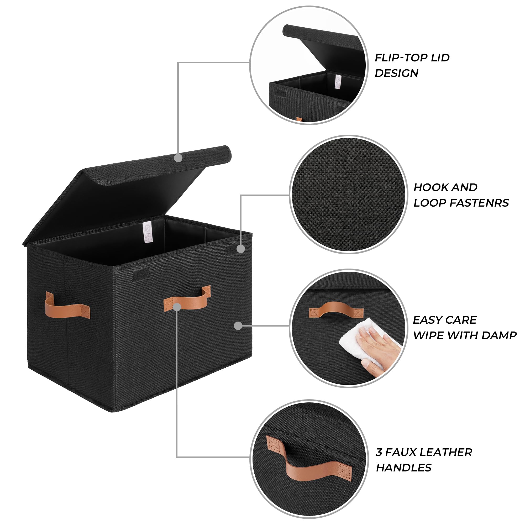 GRANNY SAYS lid closure protects contents from dust and moisture
