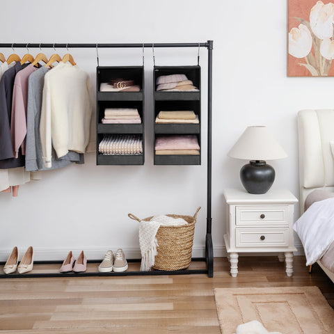 GRANNY SAYS durable polyester fabric keeps items protected and easy to wipe clean.