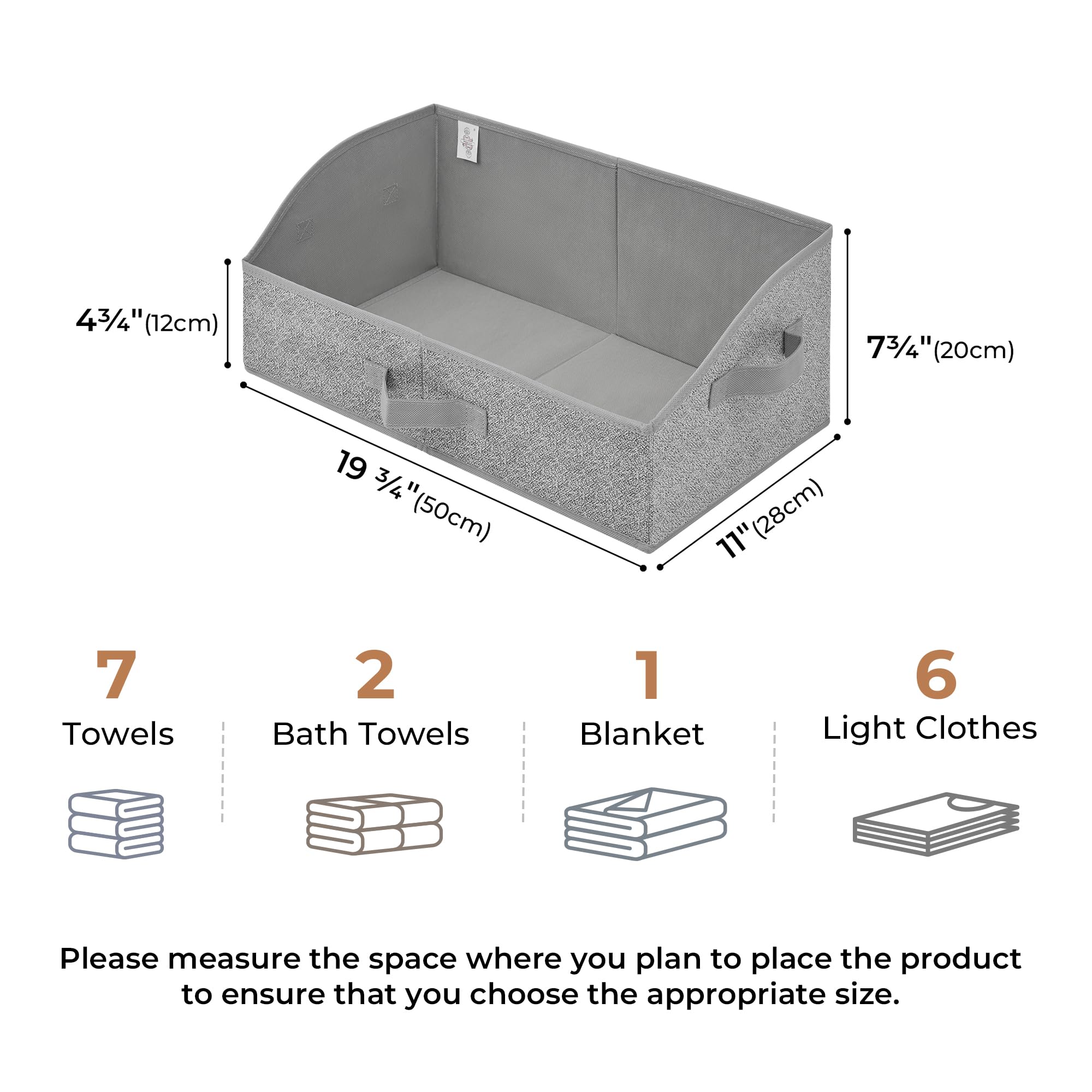 GRANNY SAYS purse organizer folds flat for compact storage